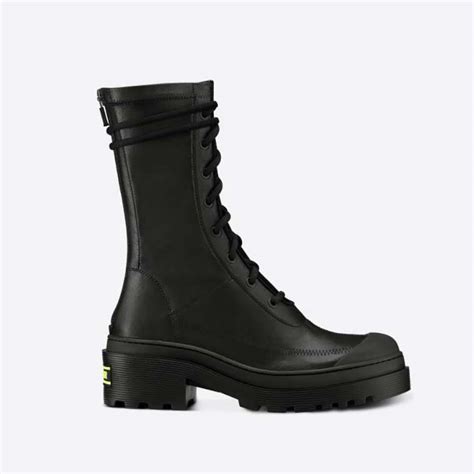 Dior Arcade Ankle Boot Black Stretch Lambskin 